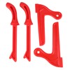 4Pcs Safety Plastic Woodworking Protective Hand Saw Push Sticks Tool