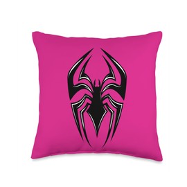 Spider Whisperer Tarantula Colorful Spider Web Costume Shirt Throw Pillow