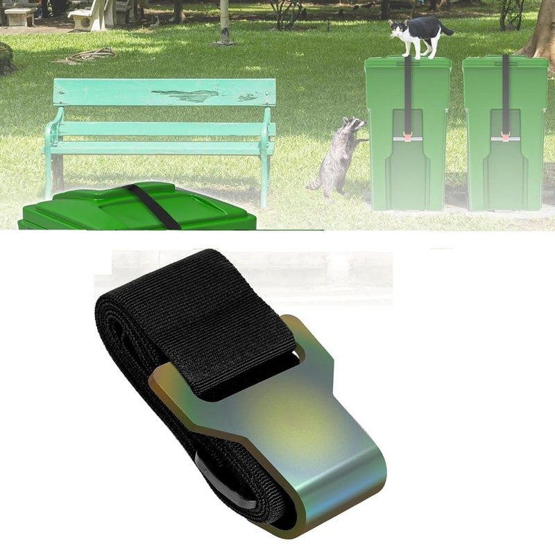 Trash Can Lock,Garbage Can Lock for Animal Fits 30-50 Gallon
