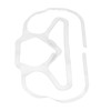 10Pcs Mask Brace Antifog Food Grade Silicone Freely Foldable Reusable