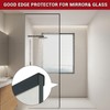 Rubber Edge Trim, 5/16" Self Adhesive Flexible U Channel Edge