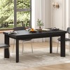 Bigbiglife 63 Inch Dining Table for 6, Indoor Outdoor Dining