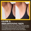 "Chillihaer "Exfoliante de cúrcuma CHILLIHAER para eliminar las axilas oscuras,