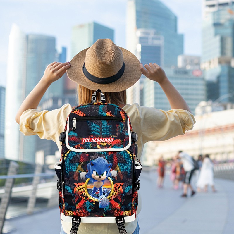 Anime Game Backpack Cartoon School Backpack Travel Bags School Book