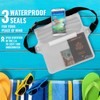 AiRunTech Waterproof Pouch with Waist Strap (2 Pack) | Beach