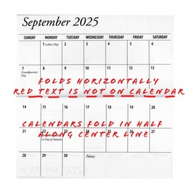 2 Year Checkbook Size 3"x 6" Calendar Planner Datebook w Note Pad Inspirational (Lord is My Shepherd, 2025-2026)