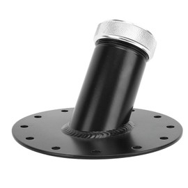 45 Degree Fuel Cell Filler Neck, Fuel Cell Gas Tank Filler Neck High Strength for Vehicle (Black)
