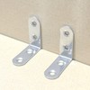 30 PCS Stainless Steel L Shaped Shelf Brackets,Angle Corner Bracket