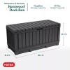 Keter Kentwood 92 Gallon Resin Deck Box-Organizati