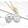 DJwindfy Sweet 16 Birthday Hidden Message Locket Necklace Encouragement 16