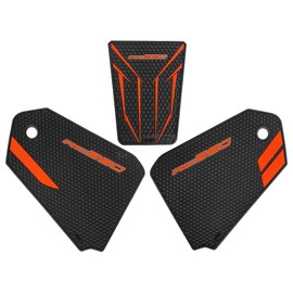 XIAMAOZPR FOR RC 390 2022-2024 Tank Pad Motorcycle Accessories Protector Sticker Decal Gas Knee Grip Tank Traction Pad Side New Pattern rc 390