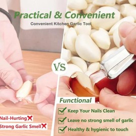 Fish Deboning Tweezers | Stainless Steel Plucking Clamp Set of 20 | Garlic Peeling Tweezers, Precision Plucking Clamp for Cooking and Food Preparation