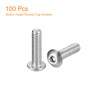 QUARKZMAN #8-32x5/8" Switch Head Socket Cap Screws 100pcs 304 Stainless
