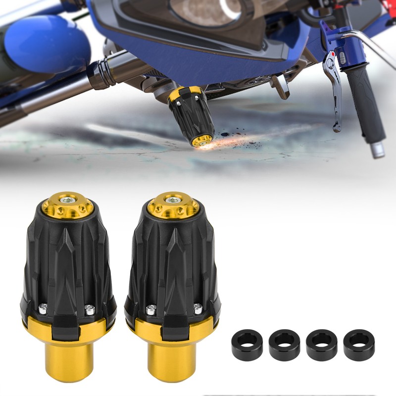 1 Pair of 10mm Motorcycle Exhaust Frame Sliders Anti Crash