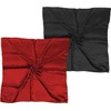 2 Pcs Silk Scarf, Square Satin Head Scarf Silk Hair