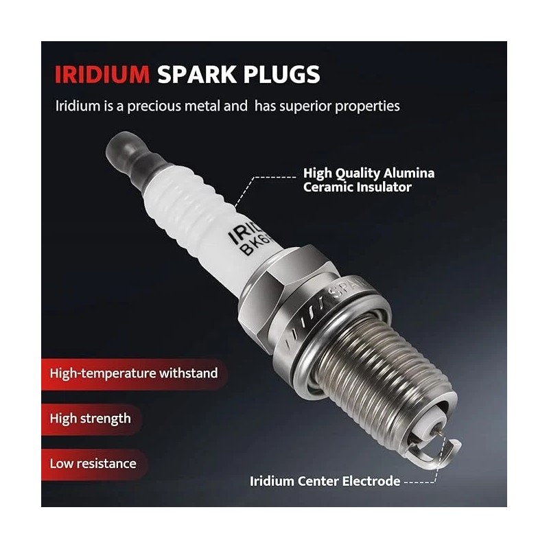 NPAUTO Ignition Coil Pack Spark Plugs Replacement for 3.5 V6