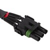 Taillight Power Harness Whip Brake License Plate Light Power Plug