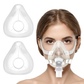 MAXMEDI 2 Packs Replacement Cushions for AirFit F20 Masks (M) - Optimal Comfort, Reliabl