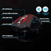 VEGCOO Wireless Gaming Mouse, Silent Click Wireless Rechargeable Mice with