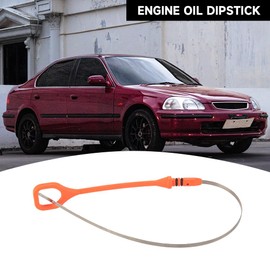Engine Oil Dipstick Oil Level Dipstick - Compatible for Honda Civic 1.6L L4 - CNG, 1.6L L4 - Gas 1998-2000 [CX, DX, EX, GX, HX, LX, Value Package] - Replace Part 15650P2FA00