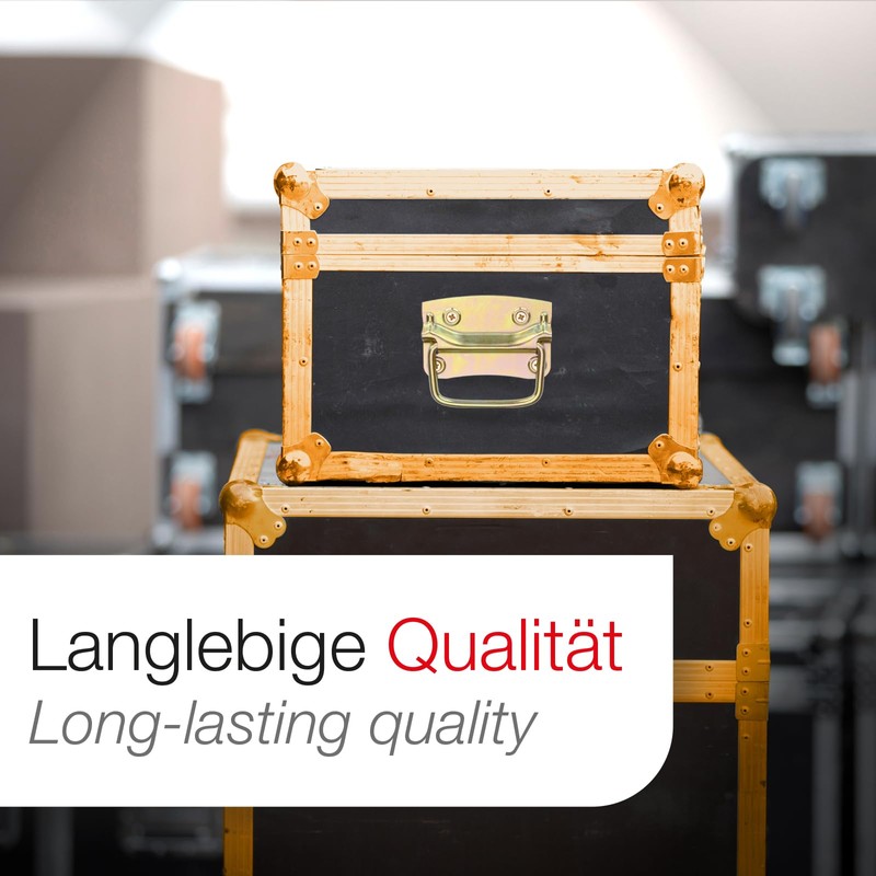 SOTECH 2 x Folding Handles (120 x 80 mm, Steel,