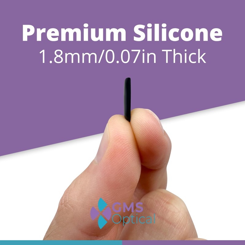 GMS Optical 1.8mm Reg-Thin/13mm Short Length - Small Adhesive Contoured