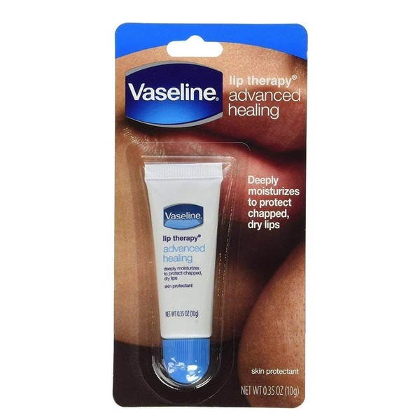 Vaseline Lip Therapy Advanced Formula 0.35 oz (Pack of 4)