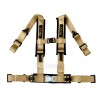 ANIKI DARK GOLD 4 POINT AIRCRAFT BUCKLE RACING SEAT BELT