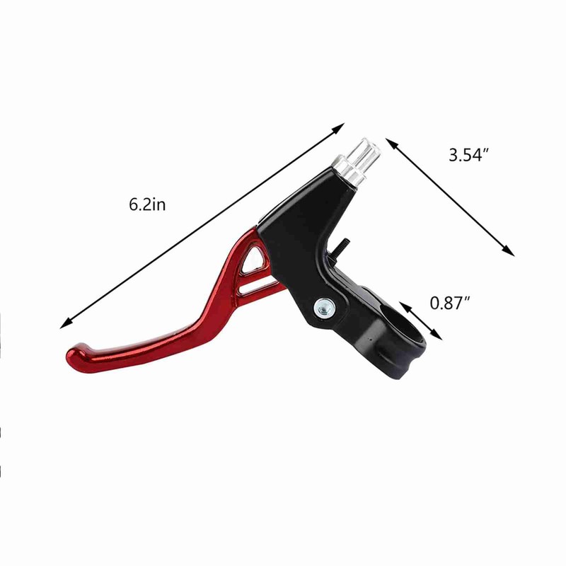 WGFOIP 1 Pair Bicycle Brake Levers, Universal Aluminium Alloy BMX