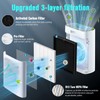 Replacement Filter Compatible with ECOSELF HAP603 Air Puri-Fier, 2-in-1 H13