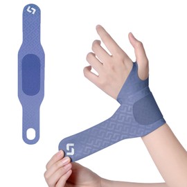 Wrist Supporter, Ultra Thin, 0.04 inches (0.99 mm), Lightweight and Soft, Tendonia, Joints, Stabilizing Protection, Wrist Supporter, Thin, Injury Prevention, Lightweight, Breathable, Sweat Absorbent, Quick Drying, Sports, Housework, Nursing, Computer/Smartphone Operation, Unisex (1, Navy Blue)