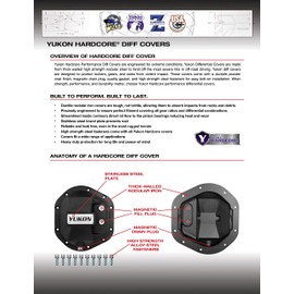 Yukon Gear & Axle (YP C2-D30-STD) Polished Aluminum Replacement Cover for Dana 30 Standard Rotation Differential