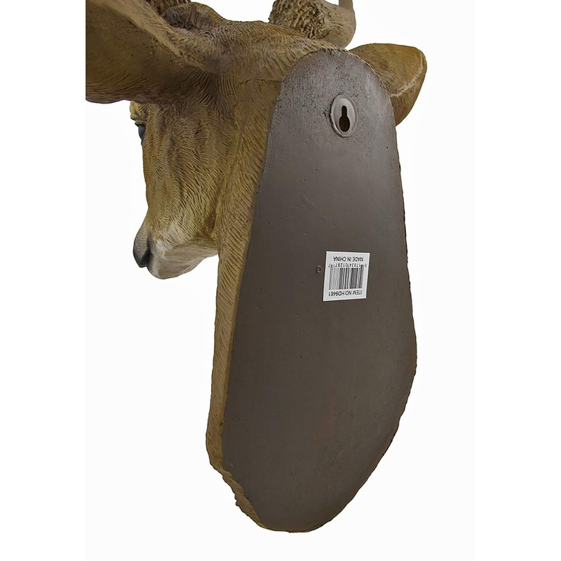 DWK Realistic Faux 8-Point Buck Deer Head Bust Wall Mount