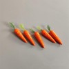 Nlinlin 30 Pcs Mini Easter Decor Carrots Realistic Fake Fruit