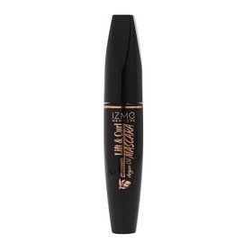 IZME New York- Máscara de pestañas con aceite de argán Lift & Curl, 13 ml, color negro