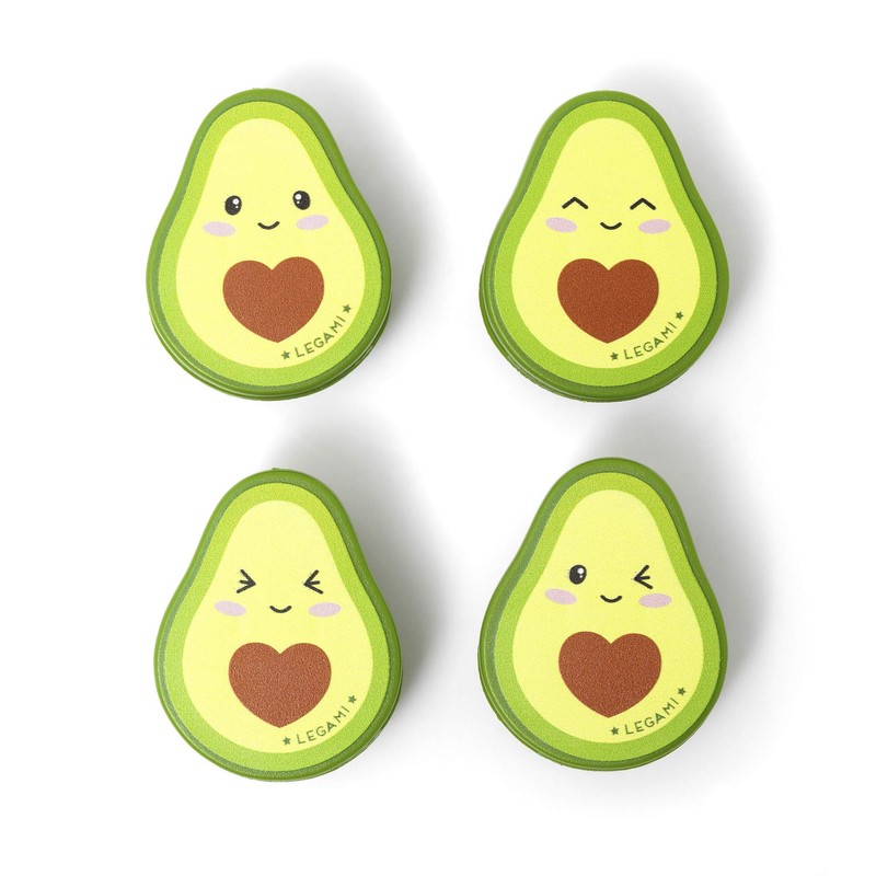 Legami - Set of 4 Clips for Closing Packs, 4.3