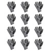 TK Gloves RAVEN/Assembly Gloves/Size 11, 12 Pairs/Grey/Assembly Gloves/Gloves Work Gloves/Intended