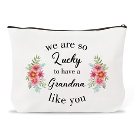 Grandma Gifts,Nana Gifts,Presents for Grandma,Grandma Birthday Gifts,Great Gifts for Grandma,Nana Gifts from Grandchildren,Makeup Bag,Mothers Day Gifts for Grandma,Nana Christmas Gifts,Gifts for Women