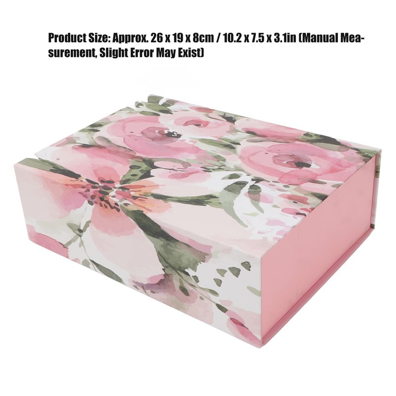 Large Gift Box with Lid, Magnetic Gift Box, Reusable, Decorative,