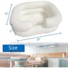 Inflatable Bedside Shampoo Basin kit, Bedside Shower System for Disabled&