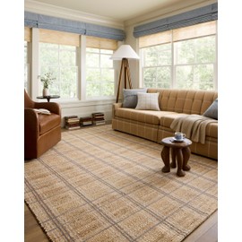 Loloi Chris Loves Julia x Judy Natural/Stone 2'-3" x 3'-9" Accent Rug
