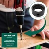 16Pcs Drill Bit Stop Collar Split Ring Design Drill Bit