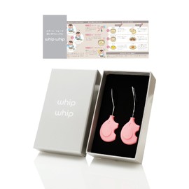 whipwhip Baby Spoon & Fork Set 1 Year Old Practice (Pink)