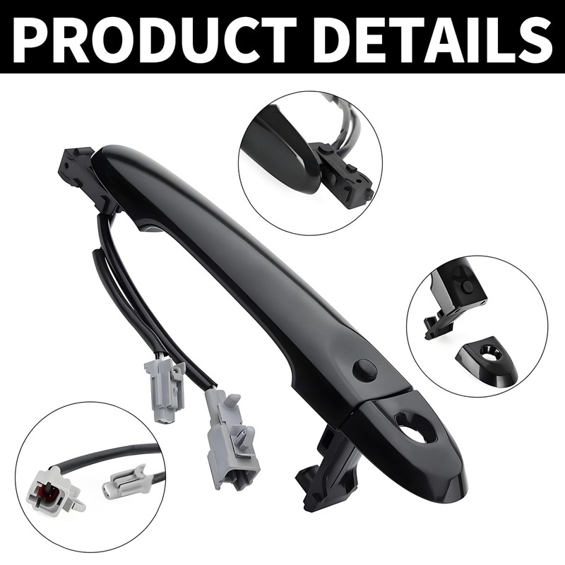 aiyraa Front Right Driver Side Exterior Door Handle, Compatible with