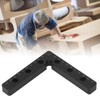 2Pcs Positioning Square 120mm 90 Degree Clamp Metric Scale Tool