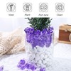 VGOODALL 150PCS Fake Ice Rocks, Purple Acrylic Crushed Ice Rocks