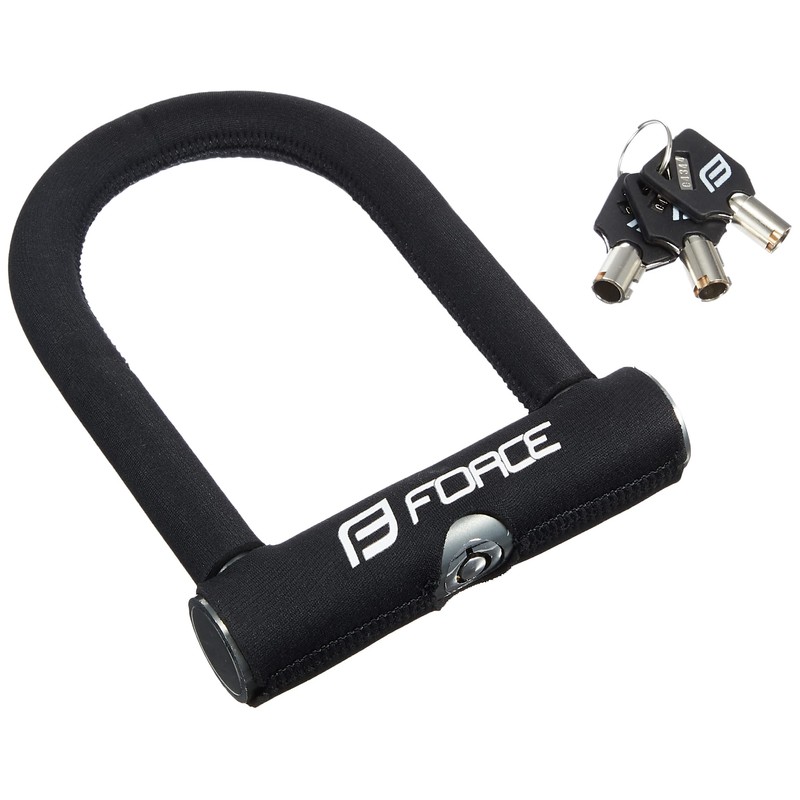 FORCE 80047 U-Shaped Rock Neoprene, Black