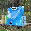 2Pcs 5L+10L Outdoor Folding Water Bag Car Water Carrier Container