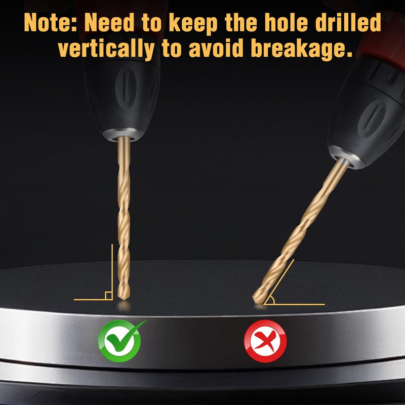 SPEEDWOX 13 Piece Drill Bit Set, For Woodworking, Hex Shank