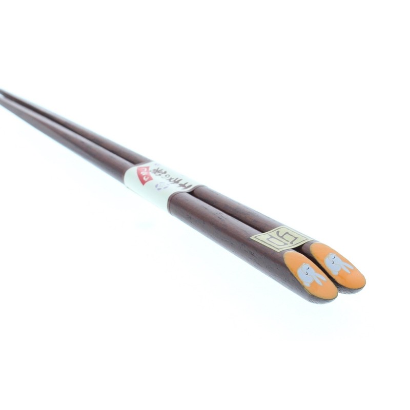 Chopsticks Zodiac Rabbit Rabbit (Senna) Lacquer painted wood (natural wood)